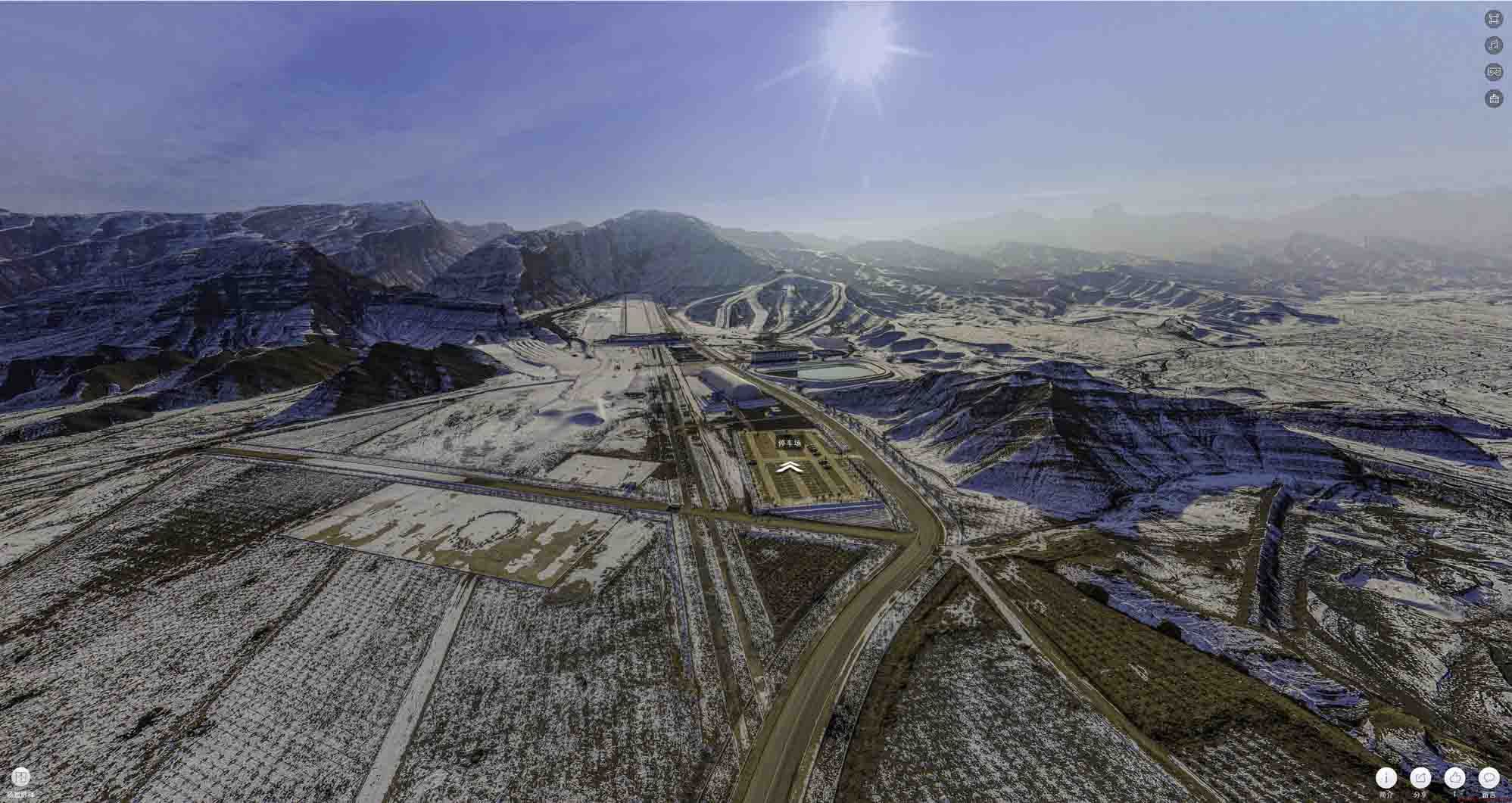 岱岳720全景技术：开启全方位视觉新纪元——在手绘地图中的应用探索